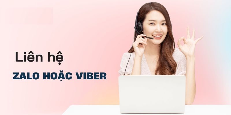 Phương thức liên hệ 8Day thông qua Zalo hoặc Viber